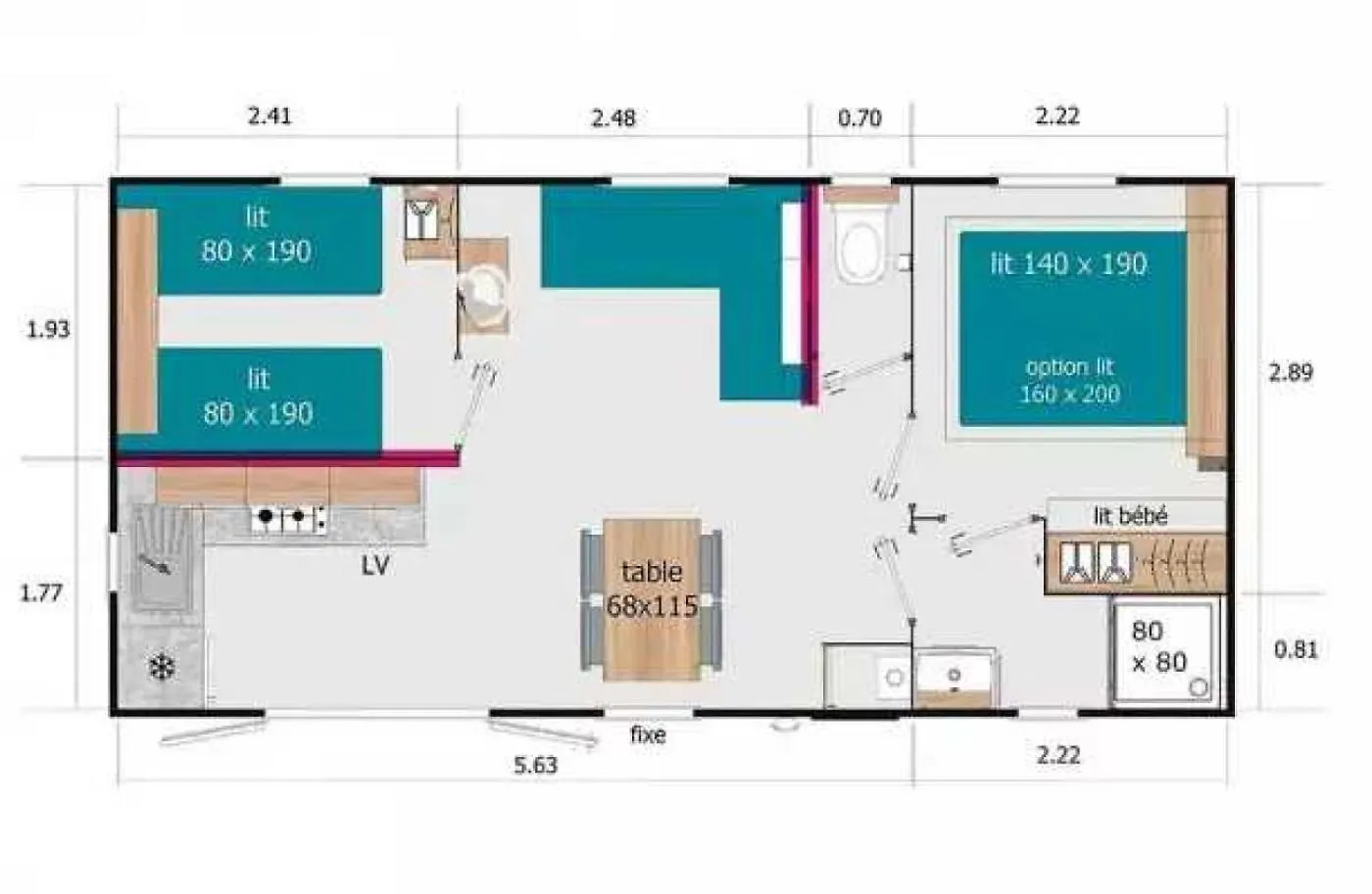Chalet 4 Etoiles - Piscine - Ccafdif Loupiac  Κάμπινγκ